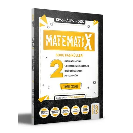 2021 KPSS ALES DGS MatematiX Soru Fasikülleri 2