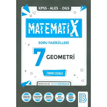 Benim Hocam 2021 KPSS ALES DGS TYT Matematix Soru Fasikülleri - 7