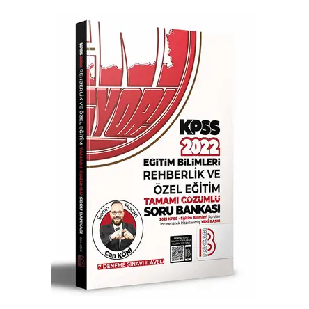 Benim Hocam 2022 KPSS Eğitim Bilimleri Rehberlik ve Özel Eğitim Tamamı Çözümlü Soru Bankası