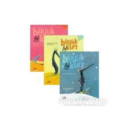 Büyük Kurt Küçük Kurt (3 Kitap Takım) - Nadine Brun-Cosme - Nesin Yayınevi