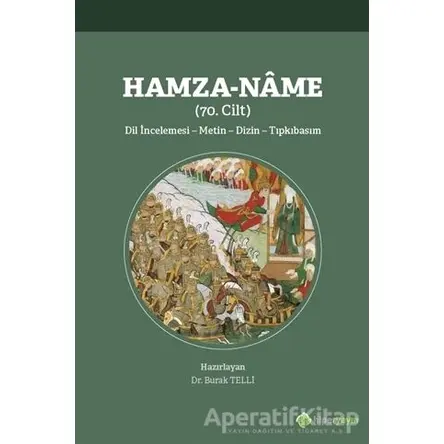 Hamza-Name 70. Cilt - Burak Telli - Hiperlink Yayınları