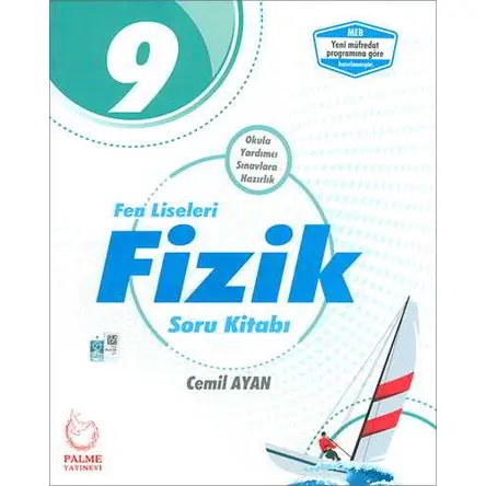Palme 9.Sınıf Fen Liseleri Fizik Soru Bankası 2024 öncesi müfredat