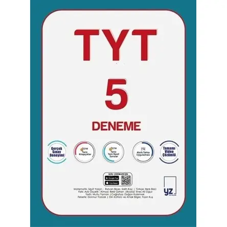 TYT 5 Deneme YZ Yayınları