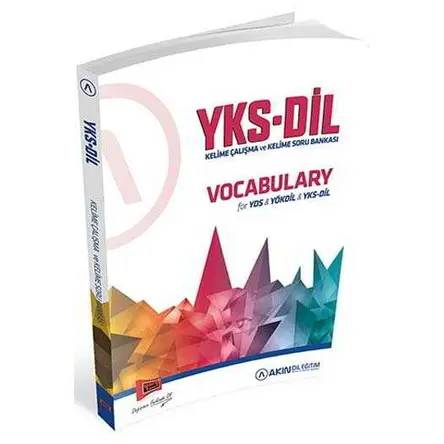 Yargı Akın YKSDİL Vocabulary Kelime Çalışma ve Kelime