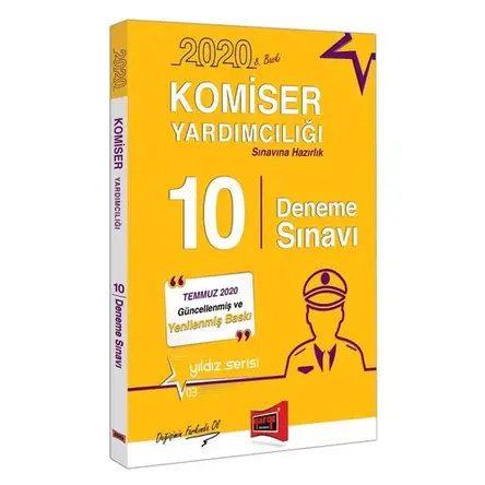 Yargı 2020 Komiser Yardımcılığı Sınavına Hazırlık 10 Deneme Sınavı