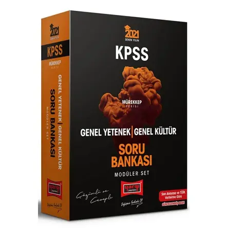 Yargı 2021 KPSS Lisans Çözümlü ve Cevaplı Modüler Soru Bankası Seti
