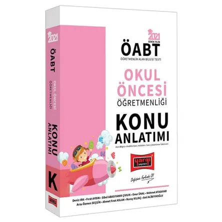 2021 ÖABT Okul Öncesi Öğretmenliği Konu Anlatımı Yargı Yayınları