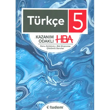 Tudem 5.Sınıf Türkçe Kazanım Odaklı HBA