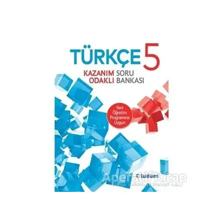 5. Sınıf Türkçe Kazanım Odaklı Soru Bankası - Kolektif - Tudem Yayınları