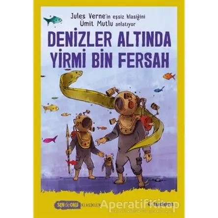 Denizler Altında Yirmi Bin Fersah - Sen de Oku - Ümit Mutlu - Tudem Yayınları