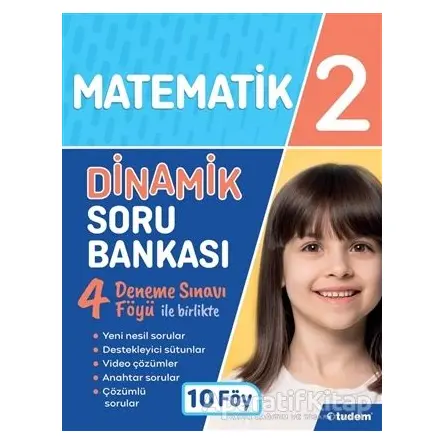 2. Sınıf Matematik Dinamik Soru Bankası - Kolektif - Tudem Yayınları