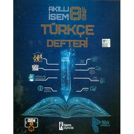 8.Sınıf Akıllı İsem Türkçe Defteri İsem Yayıncılık