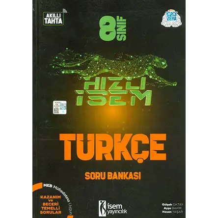 8.Sınıf Hızlı İsem Türkçe Soru Bankası İsem Yayıncılık