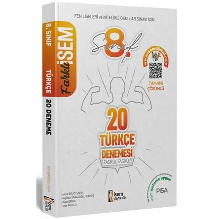 Farklı İsem LGS 8. Sınıf Türkçe 20’li Sarmal Deneme