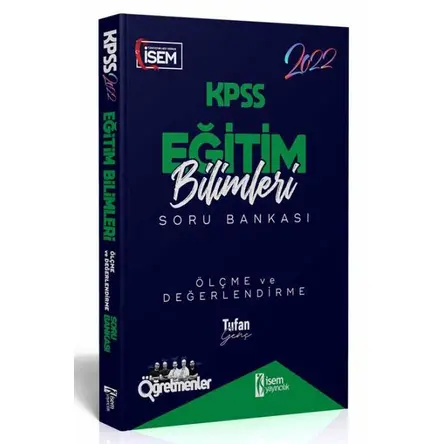 İsem 2022 KPSS Eğitim Bilimleri Ölçme ve Değerlendirme Soru Bankası