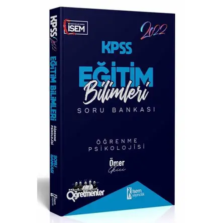 İsem 2022 KPSS Eğitim Bilimleri Öğrenme Psikolojisi Soru Bankası