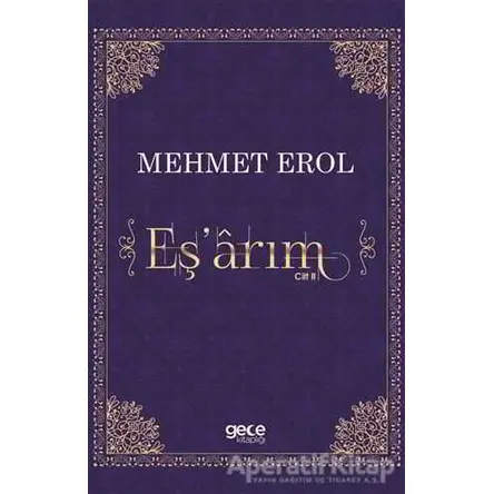 Eşarım Cilt 2 - Mehmet Erol - Gece Kitaplığı