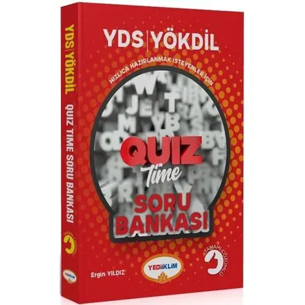 Yediiklim YDS YÖKDİL QUIZTIME Tamamı Çözümlü Soru Bankası