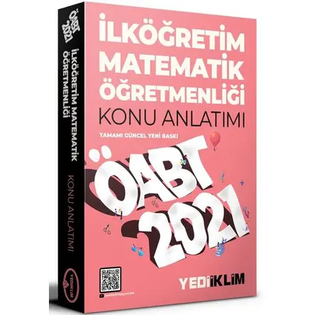 Yediiklim 2021 ÖABT İlköğretim Matematik Öğretmenliği Konu Anlatımı