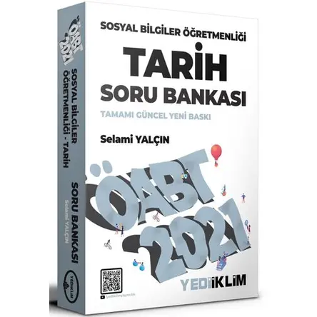 Yediiklim 2021 ÖABT Sosyal Bilgiler Öğretmenliği Tarih Soru Bankası