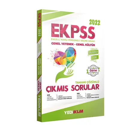Yediiklim 2022 EKPSS Tüm Adaylar Tamamı Çözümlü Çıkmış Sorular