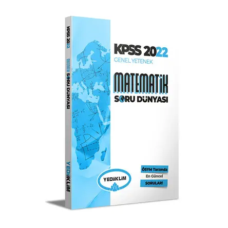 Yediiklim 2022 KPSS Genel Yetenek Matematik Soru Dünyası