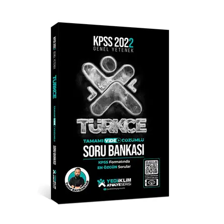 Yediiklim 2022 KPSS Genel Yetenek Atölye Serisi Türkçe Tamamı Video Çözümlü Soru Bankası