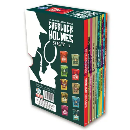 Sherlock Holmes Serisi 10 Kitap Seti -1 (Kutusuz) Maviçatı Yayınları