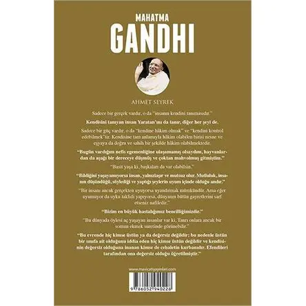 Mahatma Gandhi (Biyografi) Ahmet Seyrek - Maviçatı Yayınları