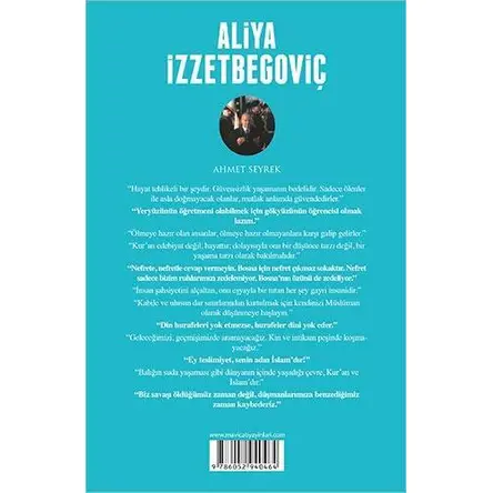 Aliya İzzetbegoviç (Biyografi) Ahmet Seyrek - Maviçatı Yayınları