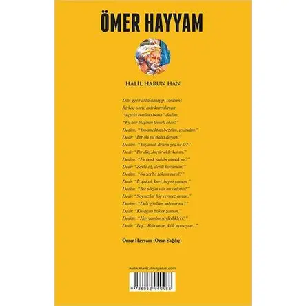 Ömer Hayyam (Biyografi) Halil Harun Han - Maviçatı Yayınları