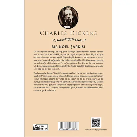 Bir Noel Şarkısı - Charles Dickens - Maviçatı (Dünya Klasikleri)