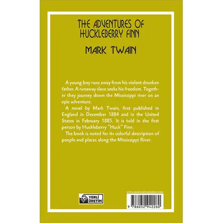The Adventures of Huckleberry Finn - Mark Twain (Stage-1) Maviçatı Yayınları