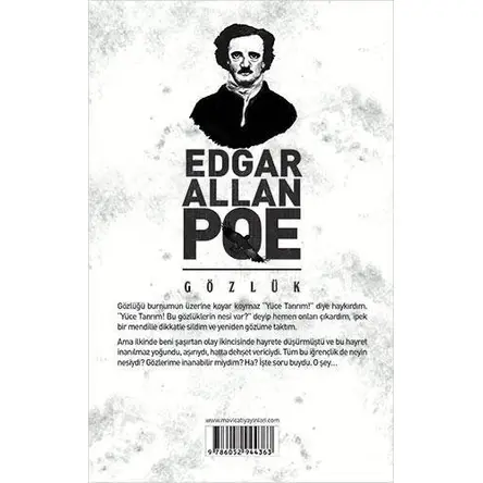 Gözlük - Edgar Allan Poe - Maviçatı Yayınları
