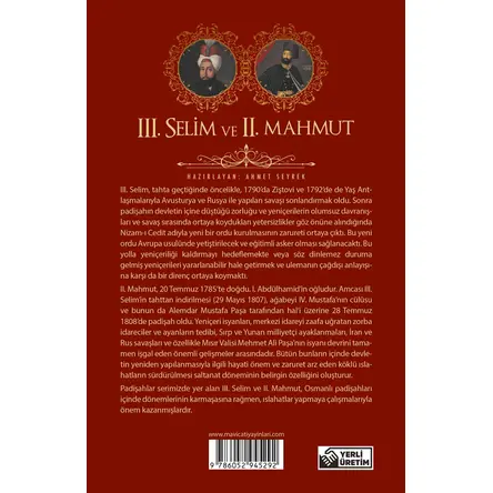 3.Selim ve 2.Mahmut (Padişahlar Serisi) Maviçatı Yayınları