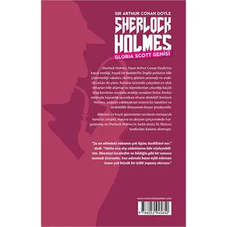 Gloria Scott Gemisi - Sherlock Holmes - Maviçatı Yayınları