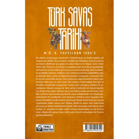 Türk Savaş Tarihi 1 (M.Ö.6.Yüzyıl-1304) Maviçatı Yayınları