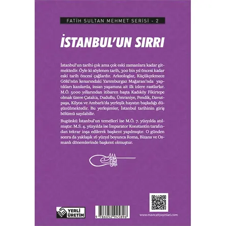 İstanbul’un Sırrı - Fatih Sultan Mehmet Serisi - Maviçatı Yayınları