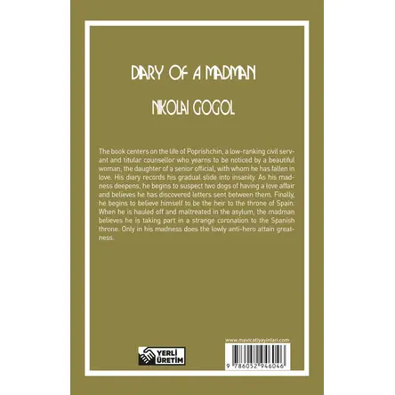 Diary Of A Madman - Nikolai Gogol (Stage-5) Maviçatı Yayınları