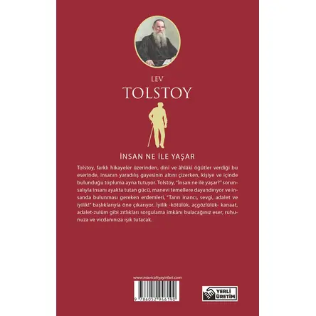 İnsan Ne İle Yaşar - Tolstoy - Maviçatı (Dünya Klasikleri)