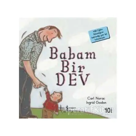Babam Bir Dev - Carl Norac - İş Bankası Kültür Yayınları