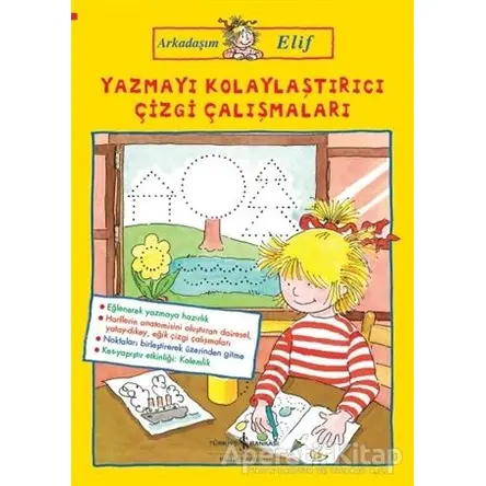 Yazmayı Kolaylaştırıcı Çizgi Çalışmaları - Arkadaşım Elif