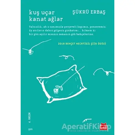 Kuş Uçar Kanat Ağlar - Şükrü Erbaş - Kırmızı Kedi Yayınevi