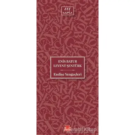 Endişe Yengeçleri - Enis Batur - Kırmızı Kedi Yayınevi