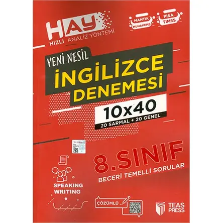 Teas 8.Sınıf İngilizce Denemesi