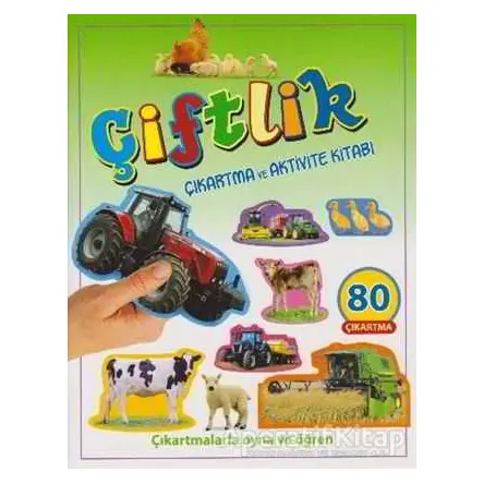 Çiftlik - Çıkartma ve Aktivite Kitabı - Kolektif - Parıltı Yayınları