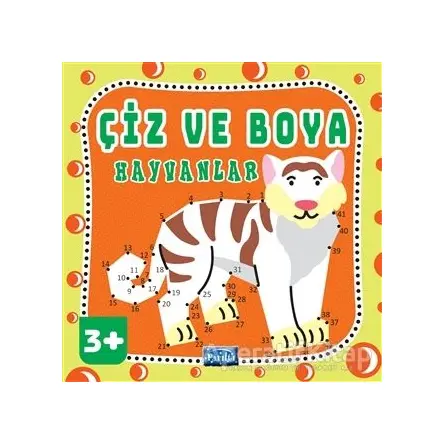 Çiz ve Boya Hayvanlar - Kolektif - Parıltı Yayınları
