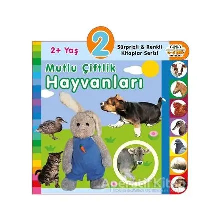 2+ Yaş Mutlu Çiftlik Hayvanları - Kolektif - 0-6 Yaş Yayınları