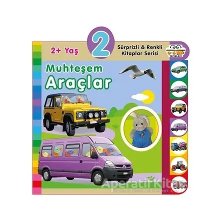 2+ Yaş Muhteşem Araçlar - Kolektif - 0-6 Yaş Yayınları