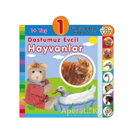 1+ Yaş Dostumuz Evcil Hayvanlar - Kolektif - 0-6 Yaş Yayınları